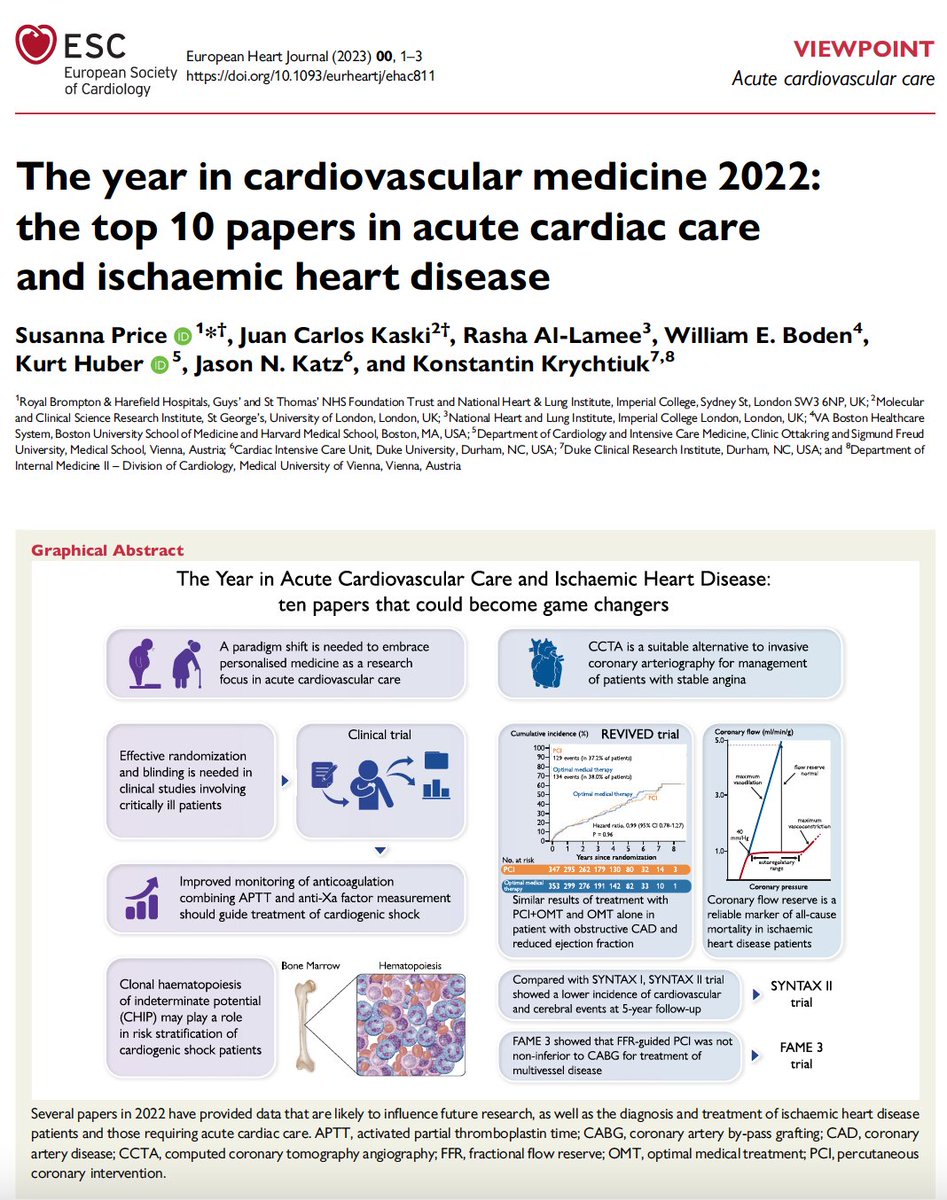 MondaEmanuele's tweet image. The year in cardiovascular medicine 2022: the top 10 papers in acute cardiac care and ischaemic heart disease

@escardio @ESC_Journals 

academic.oup.com/eurheartj/adva…