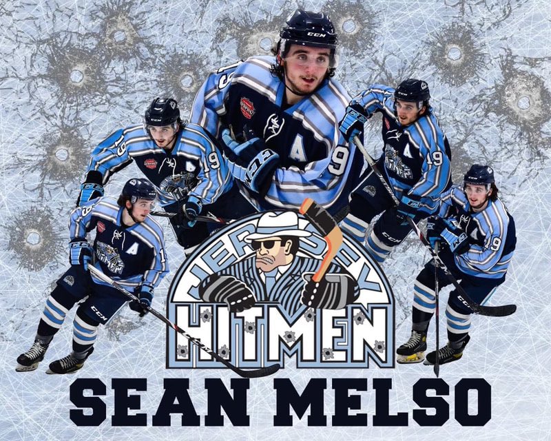 NJHitmen's tweet photo. #NCDCMilestone : Congratulations to #NCDC D &amp; @USPHL all-time leading D scorer @sean_melso for eclipsing the 100 point club‼️
This past weekend Melso notched 7pts vs @WBSKnightsUSPHL 
Melso now sits at 24-83-107 in his Jr career with🏆🏆🏆Founders &amp;🏆🏆Dineen Cups🔥
#NJH #212 https://t.co/Ygl9LXhLod