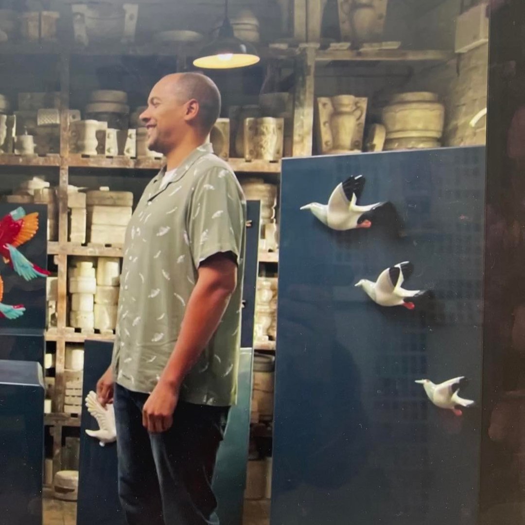 ***GIVEAWAY***

Our trio of Flying Owls and Pigeons were on display on The Great Pottery Throwdown this Sunday, did you spot them? We have decided to give the owls away....

To win the very set of Flying Owls that were featured, please do the following:
simply….
🦉Like this post