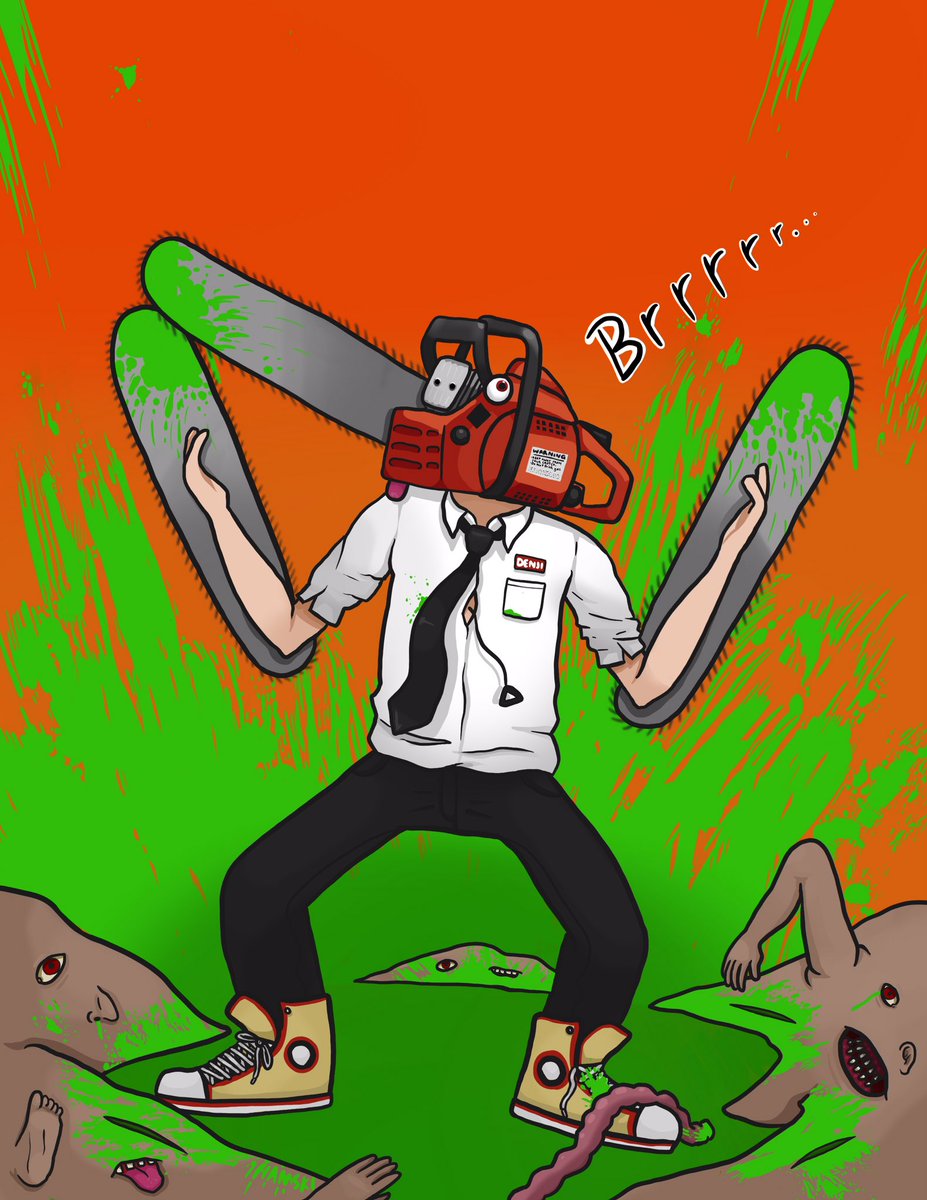 KillHamski's tweet photo. Chainsaw Man doodles.
#chainsawman https://t.co/aSEwvkiCTK
