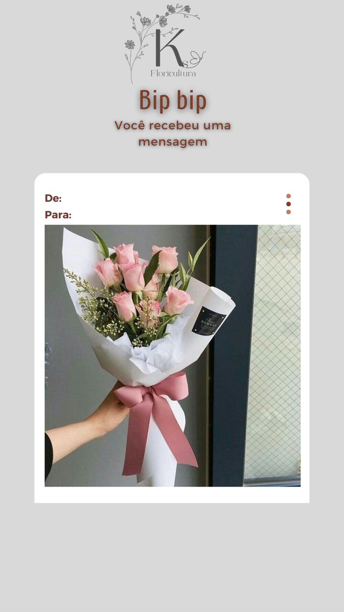 Ksoofks's tweet photo. ･*:.｡.✿𝆬  𓈒  💐  ུ  
       ೀ  Bip Bip ᰍ 𓈒

Novidade na Floricultura Ks https://t.co/ecLPBZgPJK
