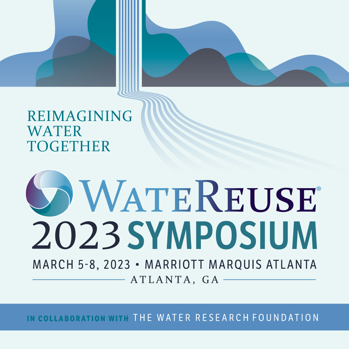 IOA_PAG's tweet photo. Join the 2023 WateReuse Symposium, March 5-8 in Atlanta, Georgia! Water leaders will convene to envision the future of water recycling over the course of five plenary sessions, seven technical tracks, and exciting networking events. Advance Registration ends February 26! https://t.co/ClGAMnk3yT