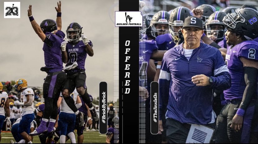 After a blessed visit with <a href="/BuilderFootball/">SC Builder Football</a>, I am thankful to have received an official scholarship offer!! Thank you <a href="/_CoachNelly_/">Ryan Nelson</a> and <a href="/CoachGriffSC/">Brad Griffin</a> for having me!!