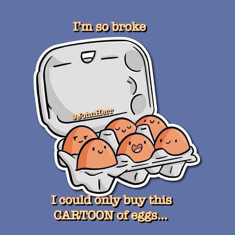 #EggShortage #eggs <a href="/TishEastman/">Tish Eastman</a> #Herricane