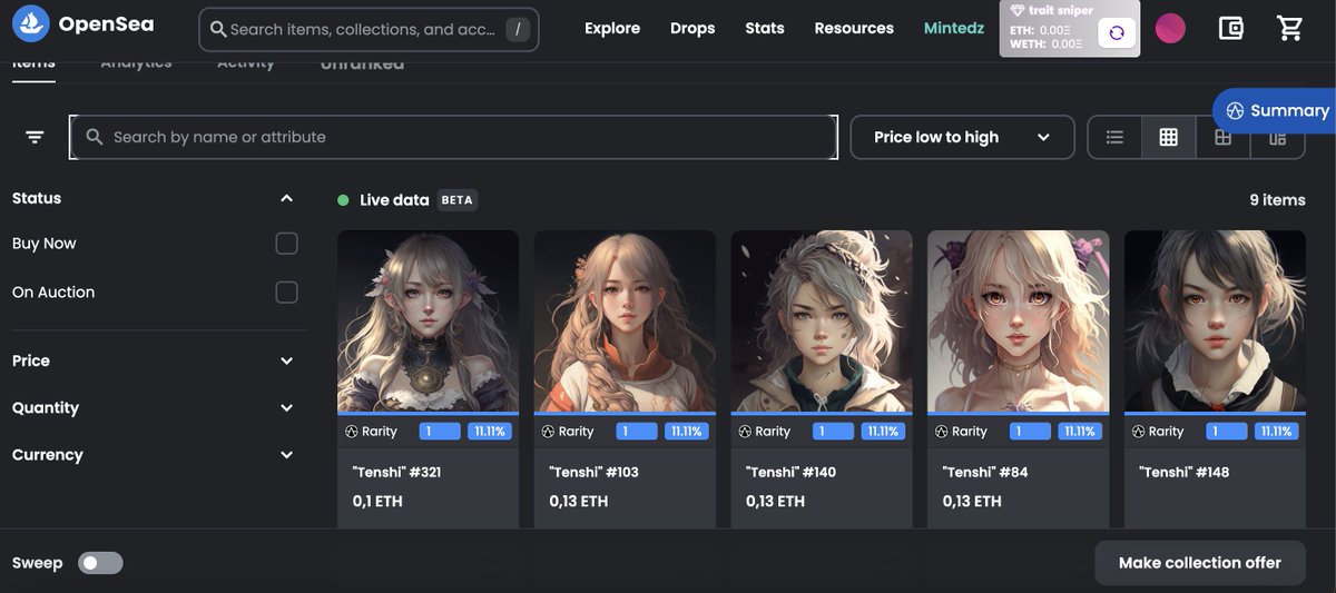 Show us your Angels 😇🕊️

Drop your ETH address below and RT for a chance to get an Airdrop
#NFTs #NFTCommuntiy #AI #MintingNow #NFTGiveaway