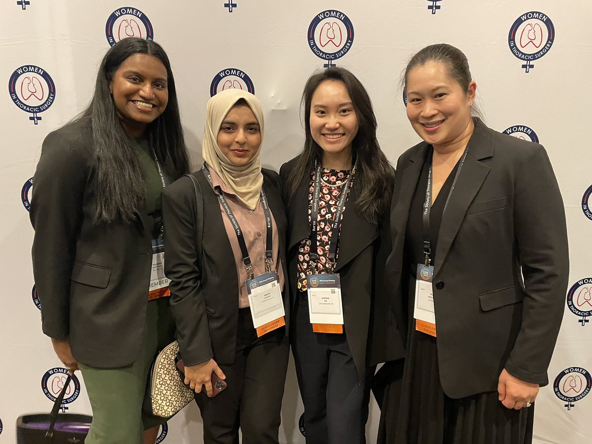 Extremely grateful to have attended #STS2023 as an LTTF Scholar! Will never forget seeing the WTS reception packed with so many strong and empowering female CT surgeons. The future is so bright with you all leading the way! #STSscholars @STS_CTsurgery @WomenInThoracic