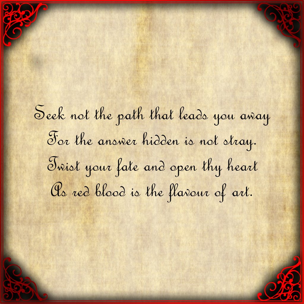 ECreaturesNFT's tweet photo. First clue to the riddle https://t.co/GtKhs5MfVV