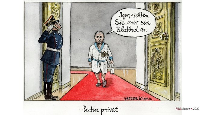 Cenu za karikatúru nemeckých novín získal obrázok Putina | Info.sk