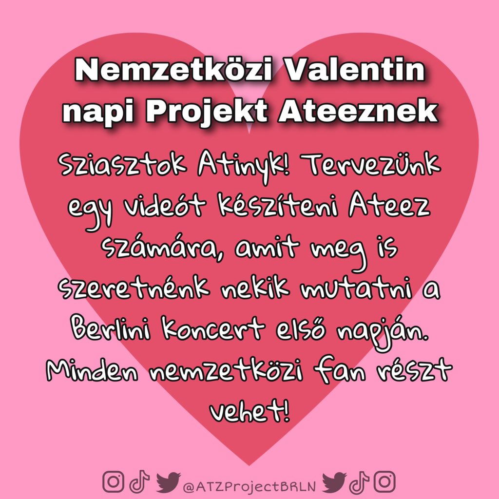 ATZProjectBRLN's tweet photo. ๐ญ๐บ hungarian translation ๐ญ๐บ
check our acc for more translations!
#ATEEZWORLDTOUR2023 #ATEEZinEurope #ATEEZinBerlin #ValenteezVideo https://t.co/ySp7A8gJIo