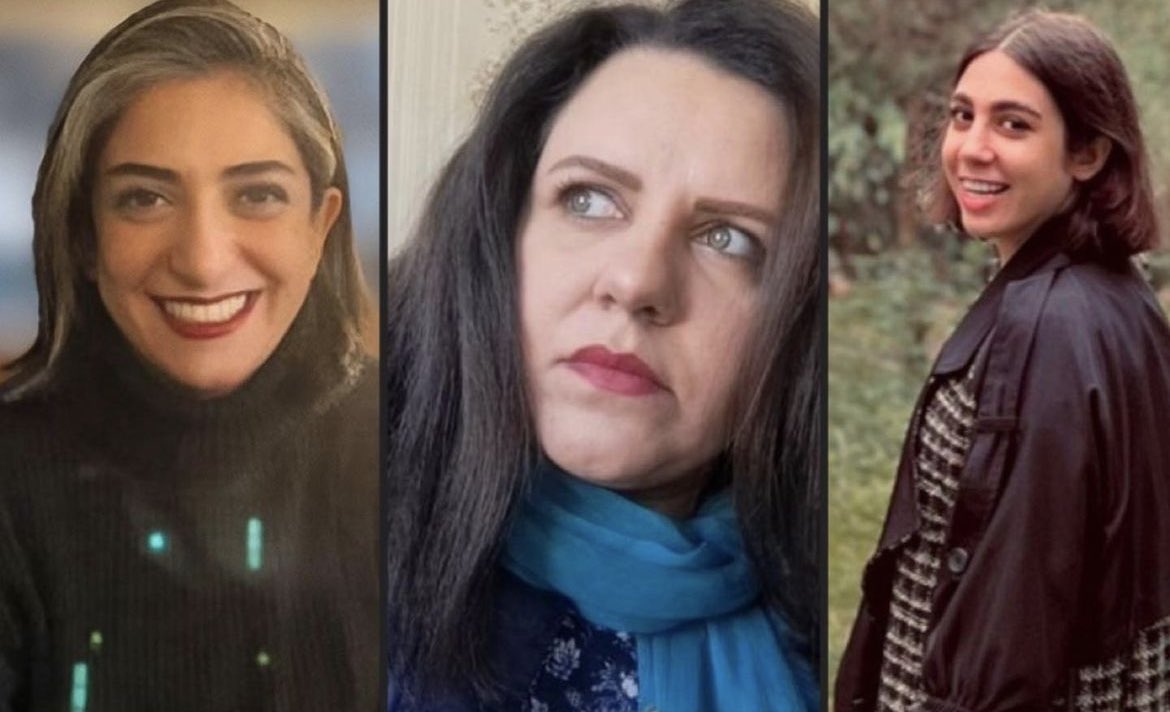 Insupportable ! La vague d’arrestations de journalistes continue en #Iran. Les forces de répression ont arrêté ce week-end trois journalistes iraniennes. Melika Hashemi, Saeideh Safaie et Mehrnoosh Zareie sont actuellement détenues à la prison d’Evin de Téhéran. #MahsaAmini
