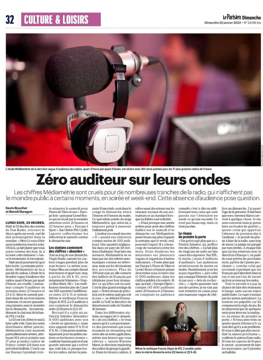 😱😱😱 J'ai cru que c'était un article sur mes clients #AlwaysON  #RADIO