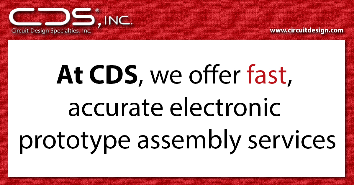 CirDesSpc's tweet image. At Circuit Design Specialties, we offer fast, accurate electronic prototype assembly services. Learn more: bit.ly/3XytGG1 #accurate #assemblyservices #circuitboards