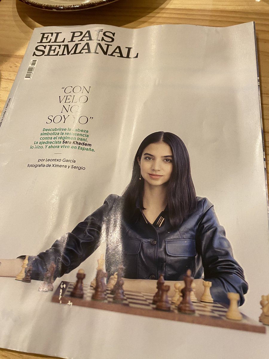 David MartĂnez (@el_divis) on Twitter photo Gran trabajo de <a href="/leontxogarcia/">Leontxo GarcĂa</a> entrevistando a Sara Khadem ¡con portada en <a href="/elpaissemanal/">EL PAĂŤS SEMANAL</a>! elpais.com/eps/2023-01-22… Gran trabajo de <a href="/leontxogarcia/">Leontxo GarcĂa</a> entrevistando a Sara Khadem ¡con portada en <a href="/elpaissemanal/">EL PAĂŤS SEMANAL</a>! elpais.com/eps/2023-01-22…