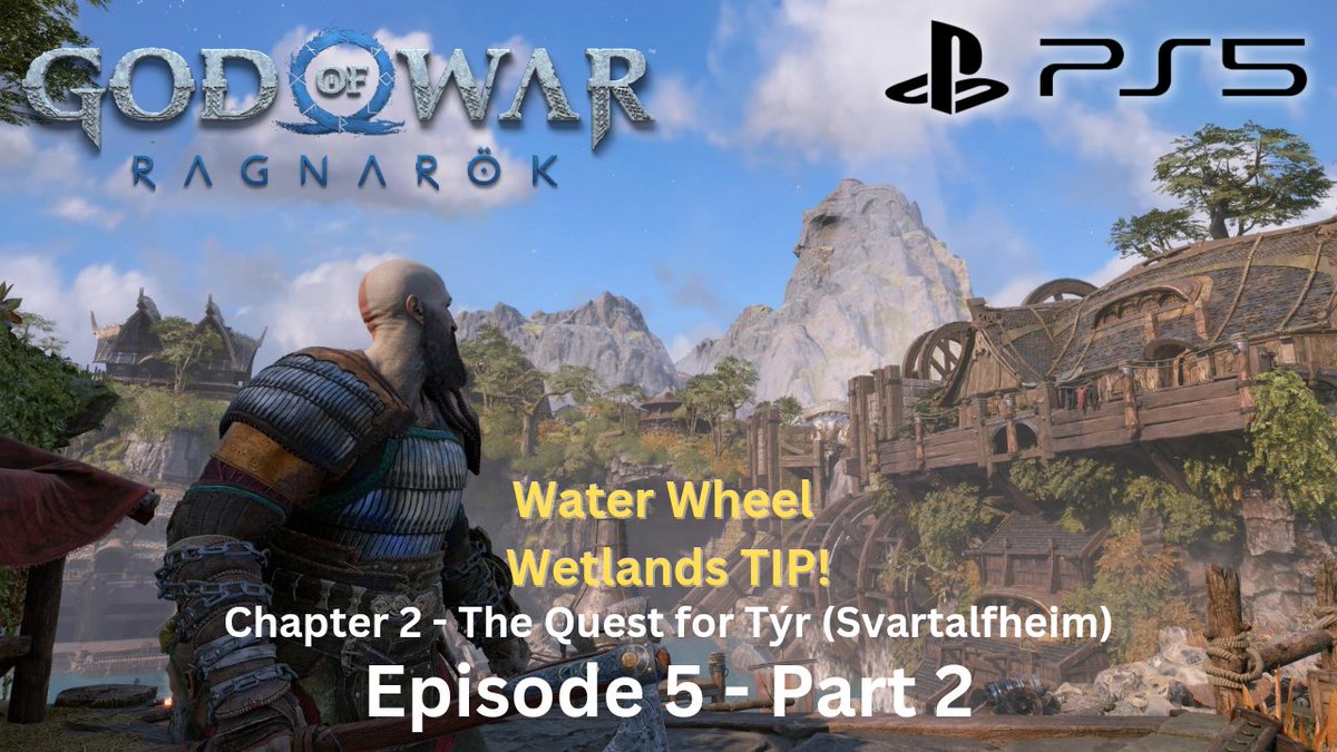 Spicetechgaming's tweet photo. God of War Ragnarok - Finally get past the third wheel in the wetlands of chapter 2.

#godofwar #godofwarragnarok #kratos #wetlands #ps5 #playstation5 #youtube #youtubechannel #ragnarok #gaming #gamingchannel https://t.co/UT1a8dEYg6