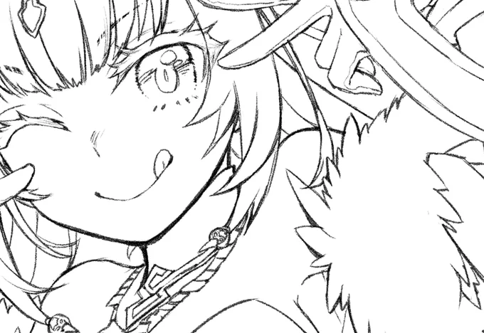 面白いもの描いてる。 