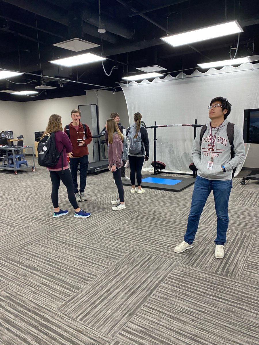 msu_aei's tweet photo. A much needed catch-up with the team in our AE Research Lab! It was great to see some of our team having a chance to come together to see our new facility and prepare for the semester ahead! #AthleteEngineering https://t.co/IBa9MiiVvD
