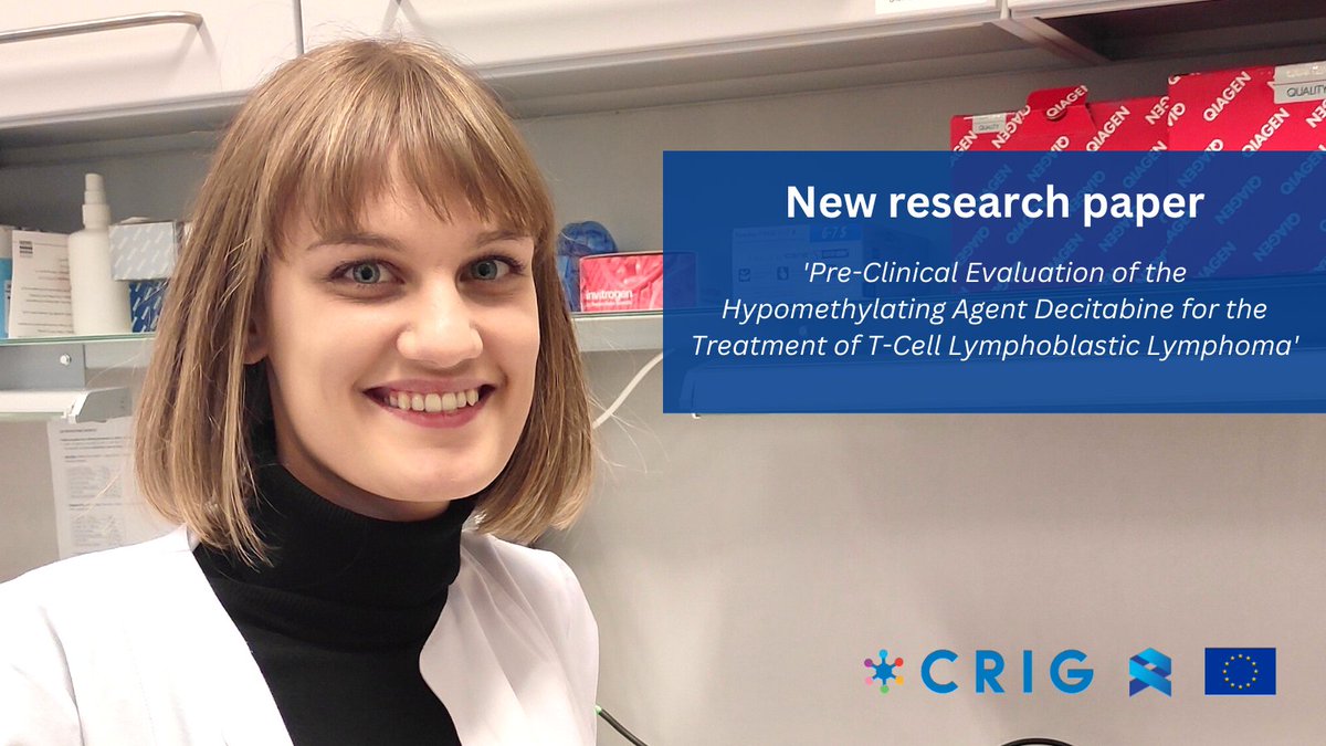 NEXT_LEVEL Project (@nextleveleu) on Twitter photo New research paper in #Cancers <a href="/MDPIOpenAccess/">MDPI</a> by <a href="/crighent/">CRIG</a> team and Natalia Maćkowska - Maślak, MSc. from <a href="/igcpan/">Instytut Genetyki Człowieka PAN</a> on #lymphoblastic #lymphoma. Take a look ➡️tiny.pl/wpv4z
<a href="/ugent/">UGent</a> <a href="/researchumcg/">Research UMCG</a> <a href="/uni_ulm/">Universität Ulm</a> New research paper in #Cancers <a href="/MDPIOpenAccess/">MDPI</a> by <a href="/crighent/">CRIG</a> team and Natalia Maćkowska - Maślak, MSc. from <a href="/igcpan/">Instytut Genetyki Człowieka PAN</a> on #lymphoblastic #lymphoma. Take a look ➡️tiny.pl/wpv4z
<a href="/ugent/">UGent</a> <a href="/researchumcg/">Research UMCG</a> <a href="/uni_ulm/">Universität Ulm</a>