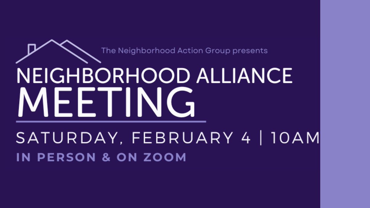 Join the Neighborhood Action Group for Carbondale's annual Neighborhood Alliance Meeting on Saturday, February 4, at 10 a.m. at the Carbondale Public Library. DETAILS--> explorecarbondale.com/CivicAlerts.as…