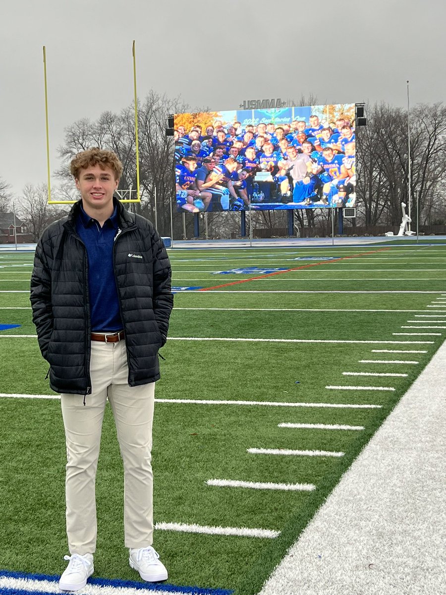 Brady Mott (@brady_mott) on Twitter photo I had a great time in Kings Point, NY this past week for my official visit. I enjoyed meeting the team and seeing what USMMA has to offer. Thanks <a href="/CoachKikel/">James Kikel</a> <a href="/CoachPassante/">Harry Passante</a> for having me out.
<a href="/USMMAFootball/">USMMA Football</a> I had a great time in Kings Point, NY this past week for my official visit. I enjoyed meeting the team and seeing what USMMA has to offer. Thanks <a href="/CoachKikel/">James Kikel</a> <a href="/CoachPassante/">Harry Passante</a> for having me out.
<a href="/USMMAFootball/">USMMA Football</a>