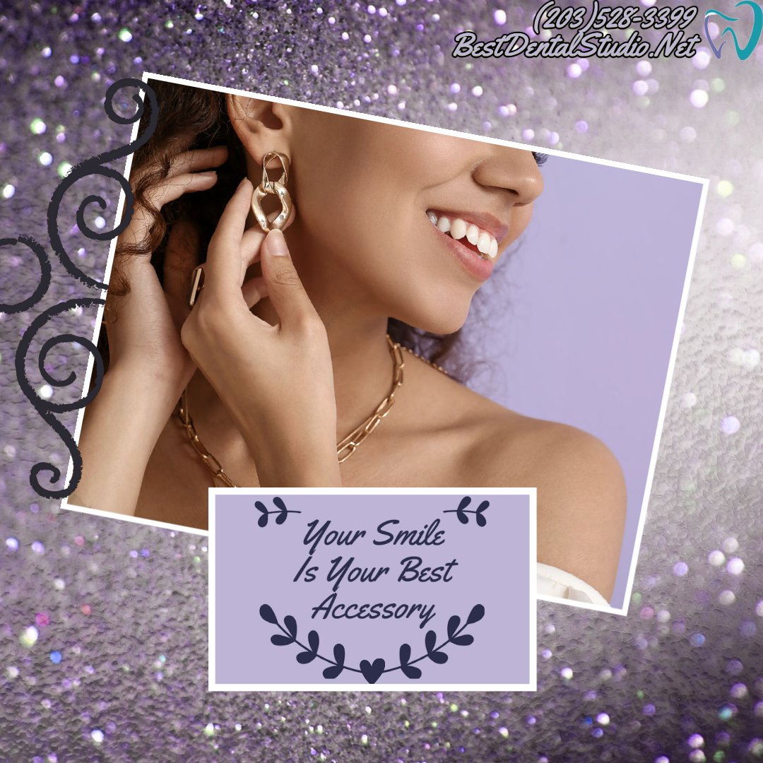 BestDentalCT's tweet photo. Let us bring out the #beauty in your most important #accessory - your #smile!
#cosmetics #cosmeticdentistry #familydentist #pediatricdentistry #kidsdental #Waterbury #waterburyct #dentalcare #selfcare #dentalcareisselfcare #dentistsofinstagram #dentistsofinsta #healthysmile🦷🪥 https://t.co/JS2IR4GfxZ