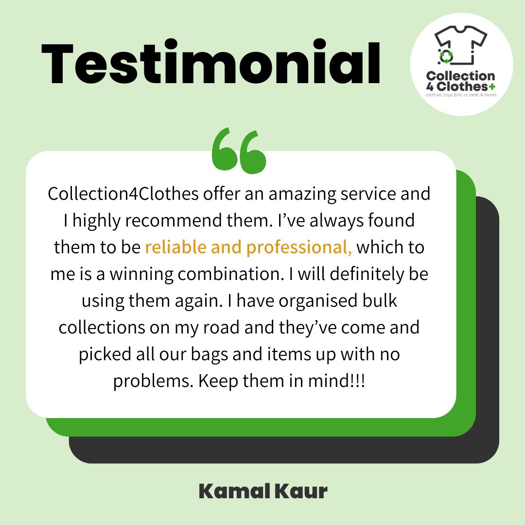 Thank you ~ Kamal Kaur 

#donateclothes #donate #uk #charityuk #ukbusiness #westmidlandsbusiness #uknonprofit #recycle #sustainable #westmidlands