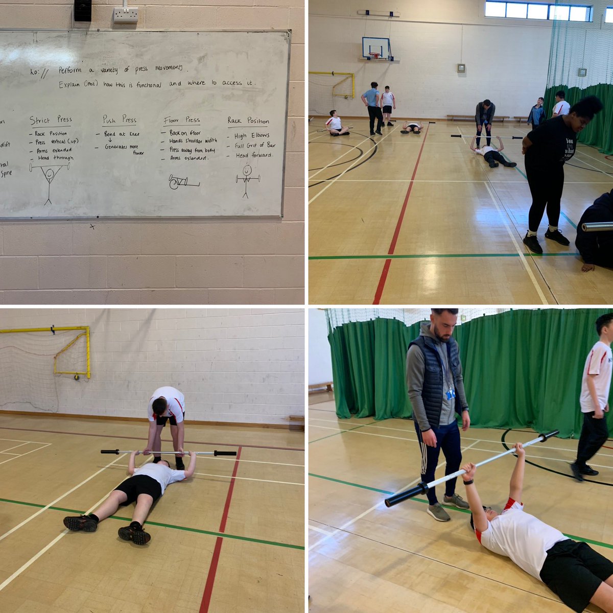 StJoesRCpe's tweet photo. 8JO exploring press movements today🏋🏻 #FunctionalMe https://t.co/AHOtuPiBfd