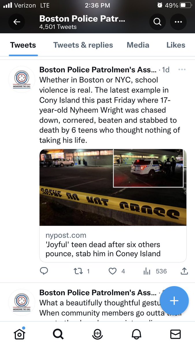 Bostopianews's tweet image. This is all about the ongoing negotiations with the Police Union contract

There is an obvious coordinated effort to amplify fights in BPS in the hopes parents will support more pay raises and funding for the Police

Despite 0 evidence it decreases violence. #bospoli #mapoli
