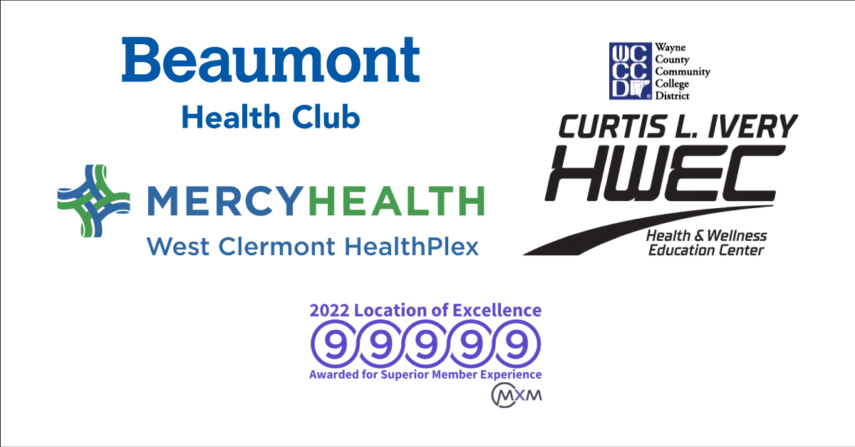 Congratulations to our client sites Beaumont Health Club, West Clermont HealthPlex, and Wayne County Community College District's Curtis L. Ivery Health and Wellness Education Center for receiving the 2022 Annual MXM Locations of Excellence Award! spr.ly/60103wOZr