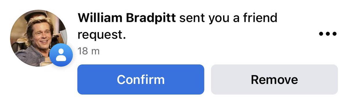 Brb, running off with Brad Pitt 🙃