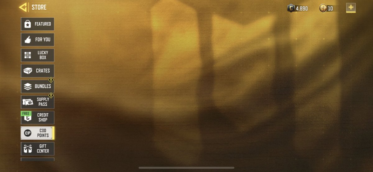 iammxrn's tweet photo. @PlayCODMobile OK, so how am I supposed to buy CoD Points if I have a blank screen? https://t.co/XDXocYfvXV