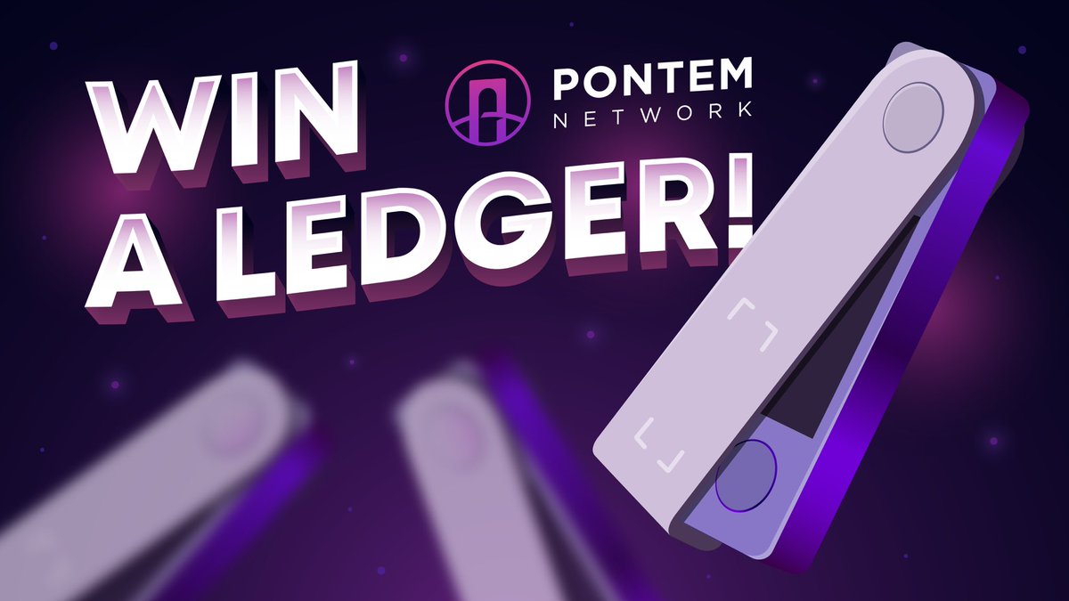 PontemNetwork's tweet photo. ⚡️Have you seen the big news that Pontem is the first project on Aptos to have natively integrated Ledger? 

We’re pleased to announce our new contest - with a Ledger device to win! https://t.co/NrfxI5SGQ4