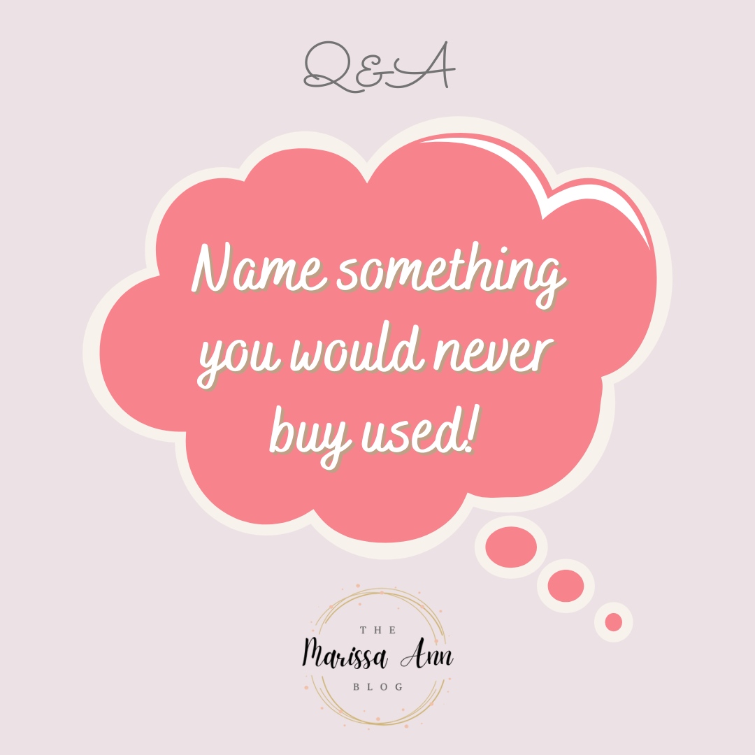 theemarissaann's tweet photo. As a thrifter...
Underwear, a mattress, pillows, silverware.

 #themarissaann #marissaann #blogger #blog #bloggerwoman #lifestyleblog #momblog #bloglife #momlife #newblog #newblogpost #QandA https://t.co/HTBrzN8ZOI