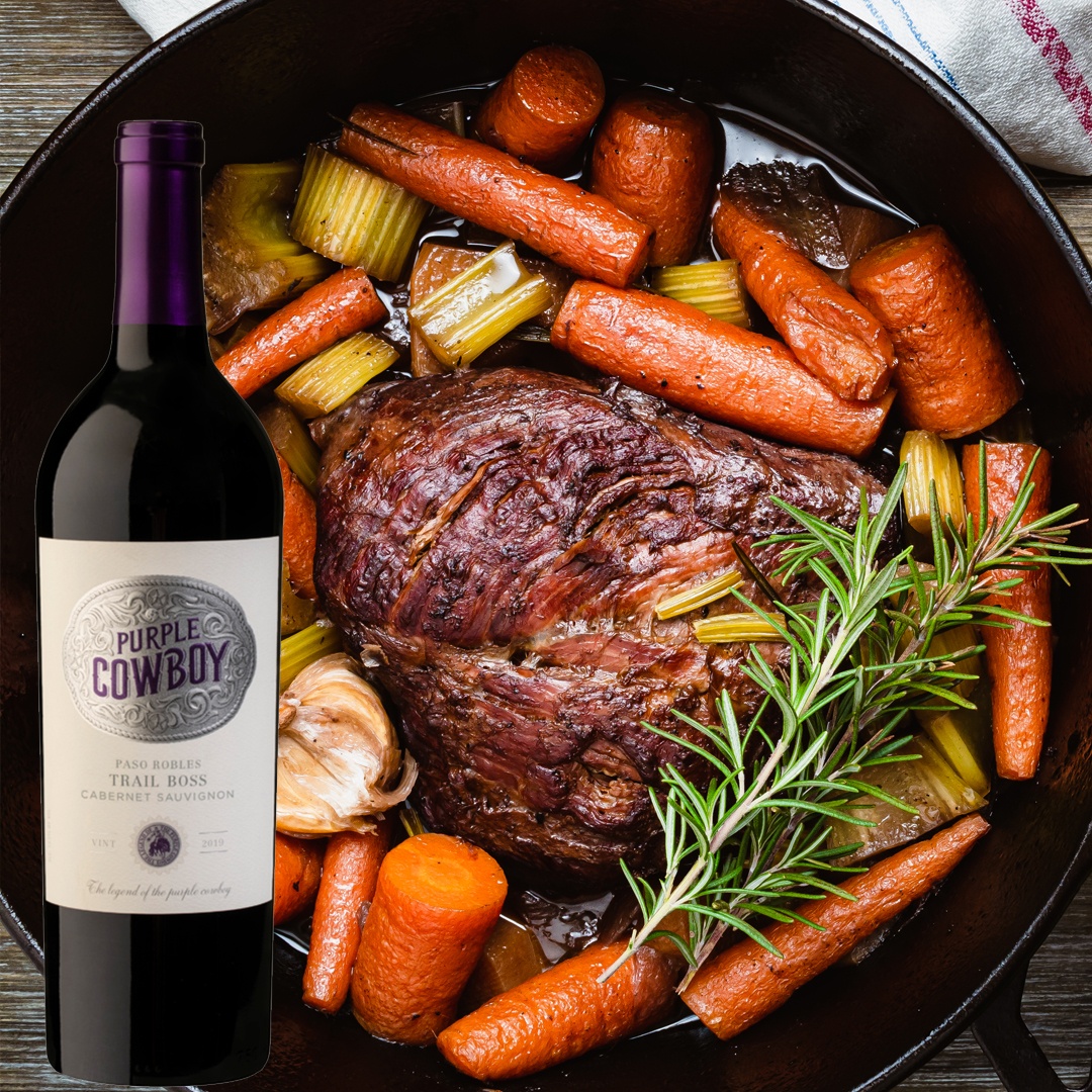 sippurplecowboy's tweet photo. The perfect trail companions: Pot roast in a cast iron dutch oven, green beans and mushed potato and a bottle of #purplecowboy #trailboss
#cowboycooking #cowboy #castiron #dutchover #wintercooking #winepairing #redwinepairing #redwine https://t.co/TY3d9oeZOJ