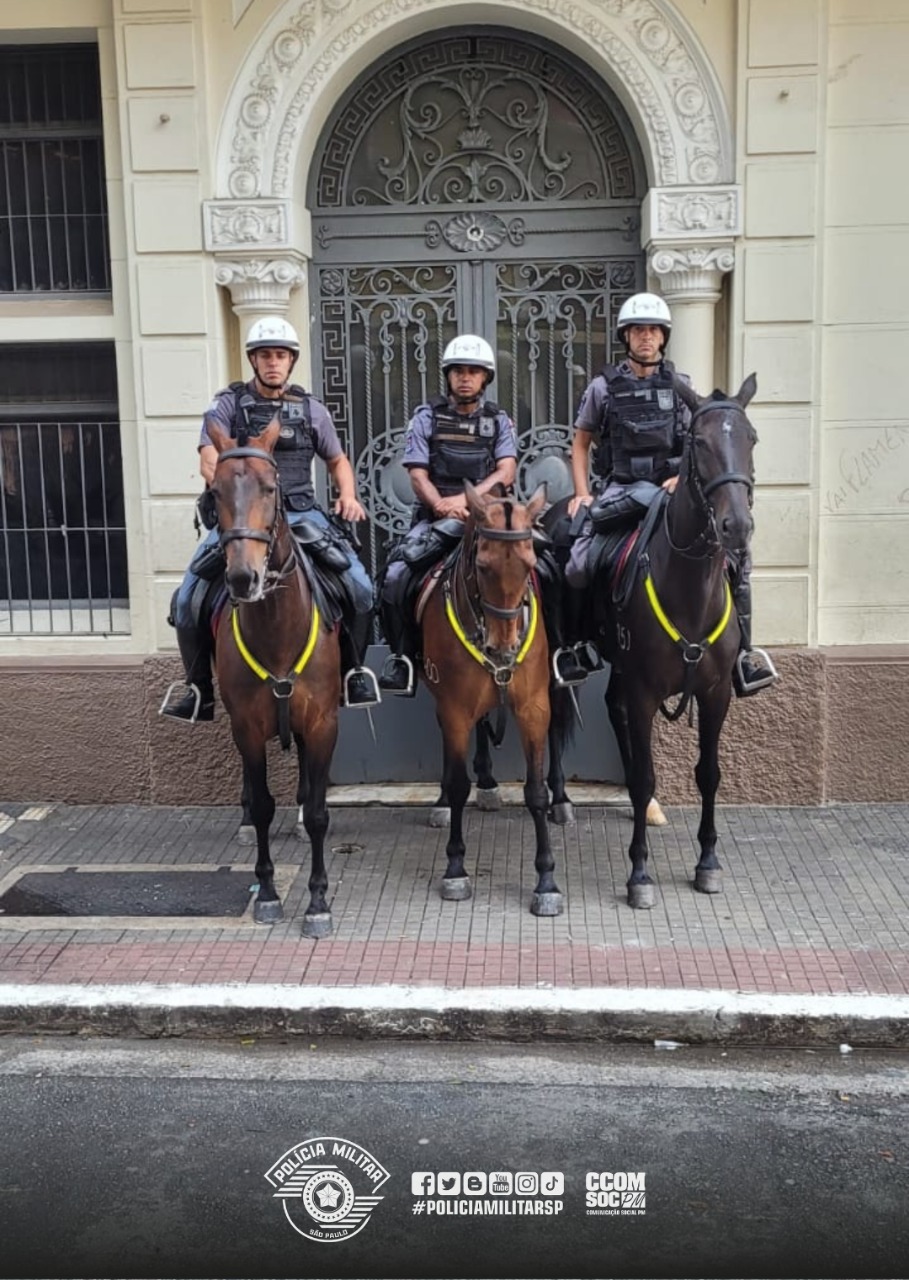 Conheça o Regimento 9 de Julho, responsável pelo policiamento montado em SP