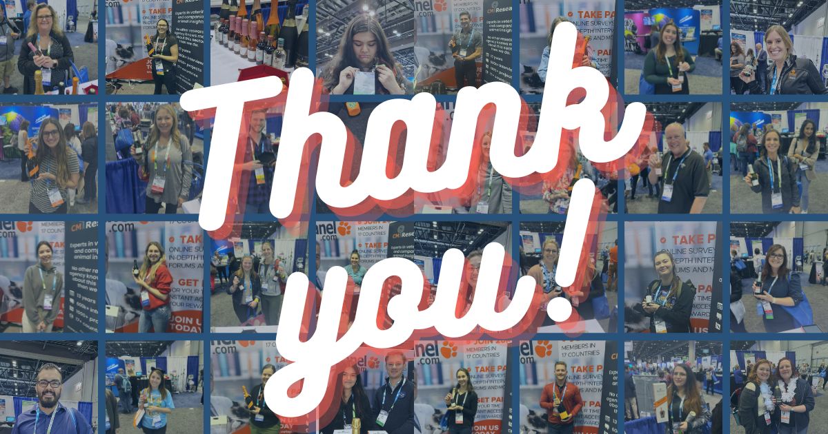 Vetspanel's tweet photo. A big thank you to everyone we met at this year's VMX, and a massive welcome to all our new Vetspanel members!

We'll be back in the US for the 95th WVC in Vegas, booth 900, so make sure to pop by, say hi, play our legendary dice game and hopefully take home some bubbly. https://t.co/7w8sa90D7N