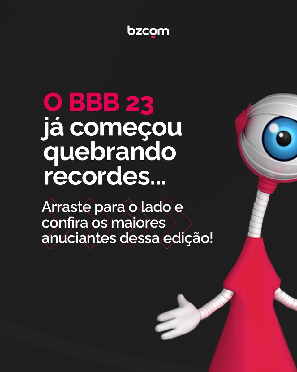 bzcom_mkt's tweet photo. Antes mesmo do reality começar, a Globo já estava faturando MUITO com seu BBB23. 

Suas cotas ultrapassaram a casa dos 100 milhões de reais, e o acumulado chegou a 1 bilhão em patrocínios. Isso mostra a força que esse programa tem para o mercado publicitário. 

Mas fica o https://t.co/M2z9heyZoj