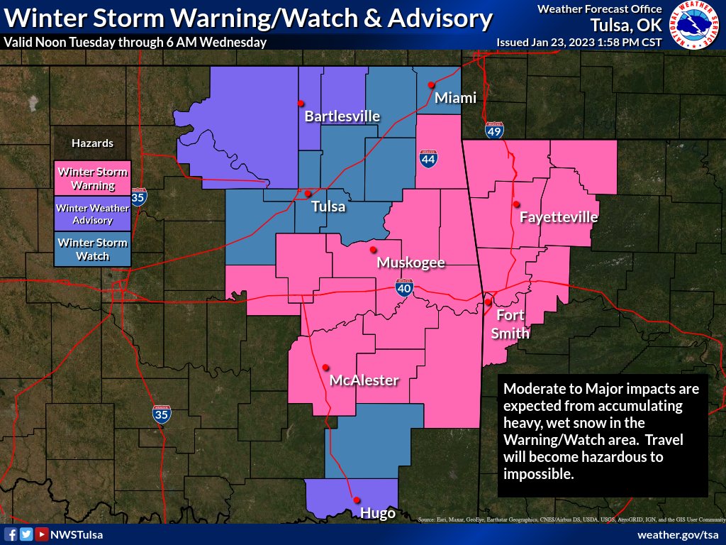 City of Tulsa on Twitter "Please stay weather aware as this storm