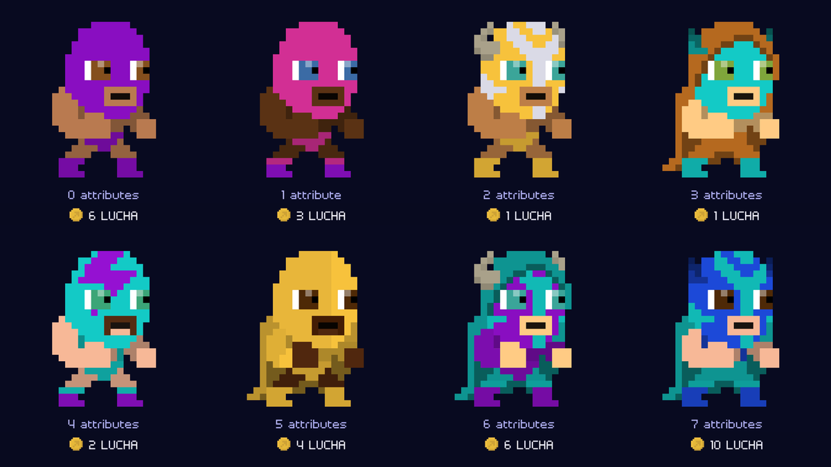 PlayLuchamon's tweet photo. The second year of $LUCHA yield is now live!

🪙Each Luchador will accumulate $LUCHA daily for the next 365 days with no staking required

🪟The claim window will close permanently 60 days after the yield ends - March 23, 2024

👉Claim from the https://t.co/tLS012jnM9 yield page https://t.co/onpaRB9bZs