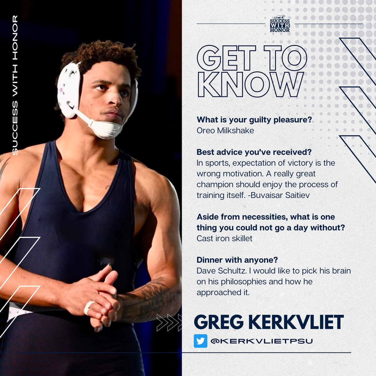 Thanks Nittany Nation for your support this past weekend! 

Check out @success_w_honor and subscribe at successwithhonor.com to get to know our team on a deeper level #WeAre