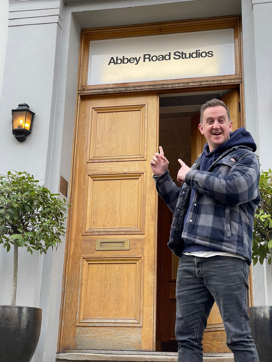 Very privileged to have been at Abbey Road today with the team, for a bit of Returnal in Dolby Atmos 🎮🔈