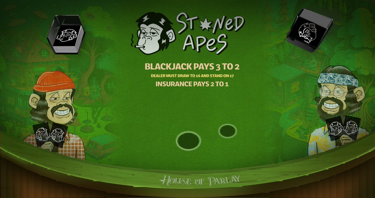 Tomorrow beginning at 4:20 est <a href="/HouseofParlay/">House of Parlay</a> will be hosting a Black Jack tournament for SAC &amp; NAC holders!

420 $PUFF initial buy-in and 420 $PUFF for unlimited additional buy-ins. 

After 48 hours the highest mfer in the room is winning a SAC!! And all $PUFF will be burned 🔥