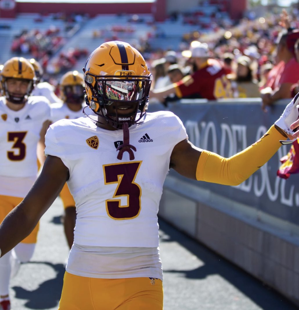 #AGTG I am blessed to receive an offer from Arizona State University #ForksUp #GoDevils @RashaadSamples @7MichaelBishop @CoachJonesA1 @coachfreddiej @TXTopTalent @TXPrivateFBGuy @ppa_proprocess @Perroni247 @247Sports @SBLiveSports @ReggieBrown59 @MaxPreps @RivalsNick @Rivals