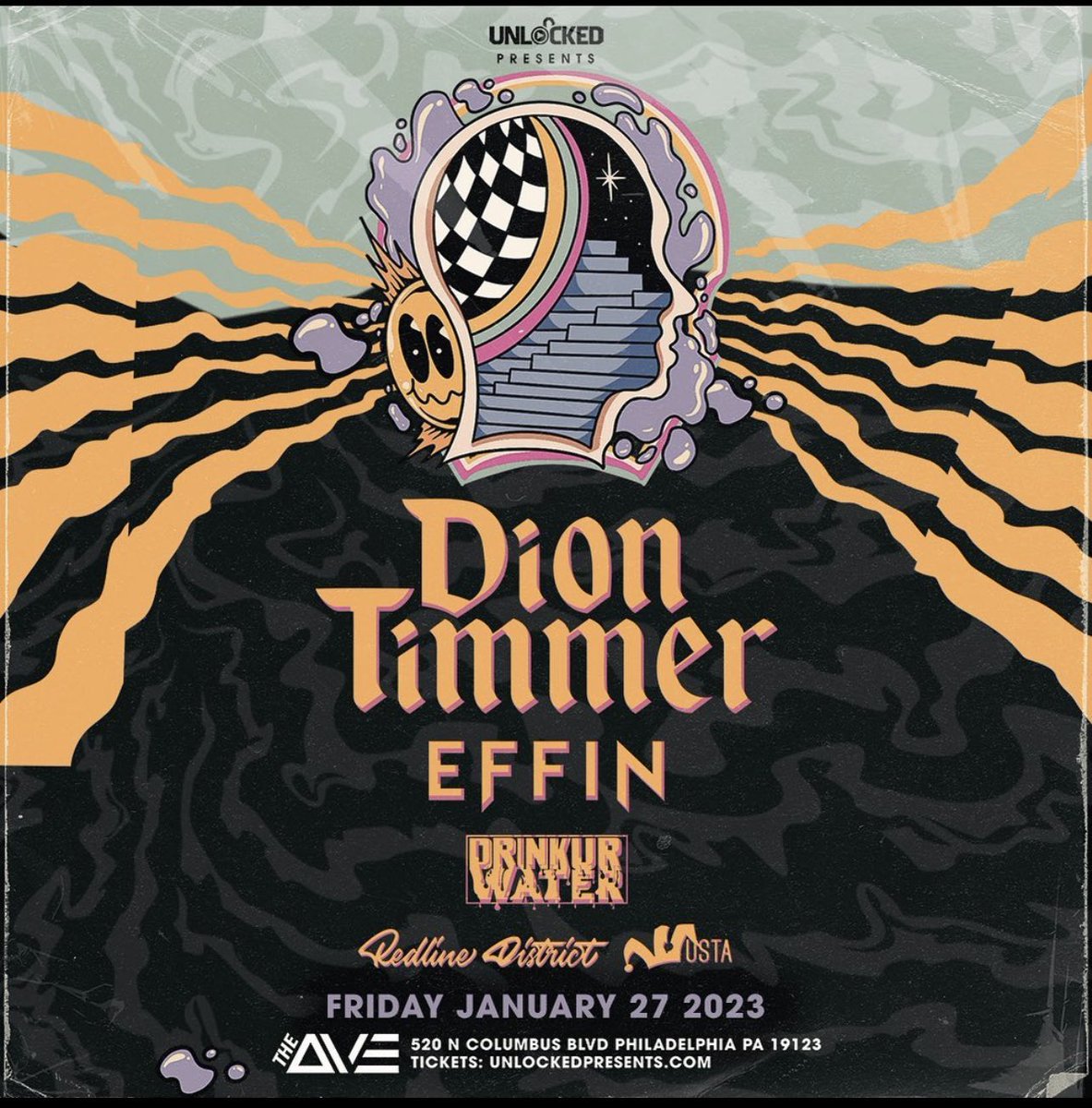 first time playing in Philadelphia this Friday 💧