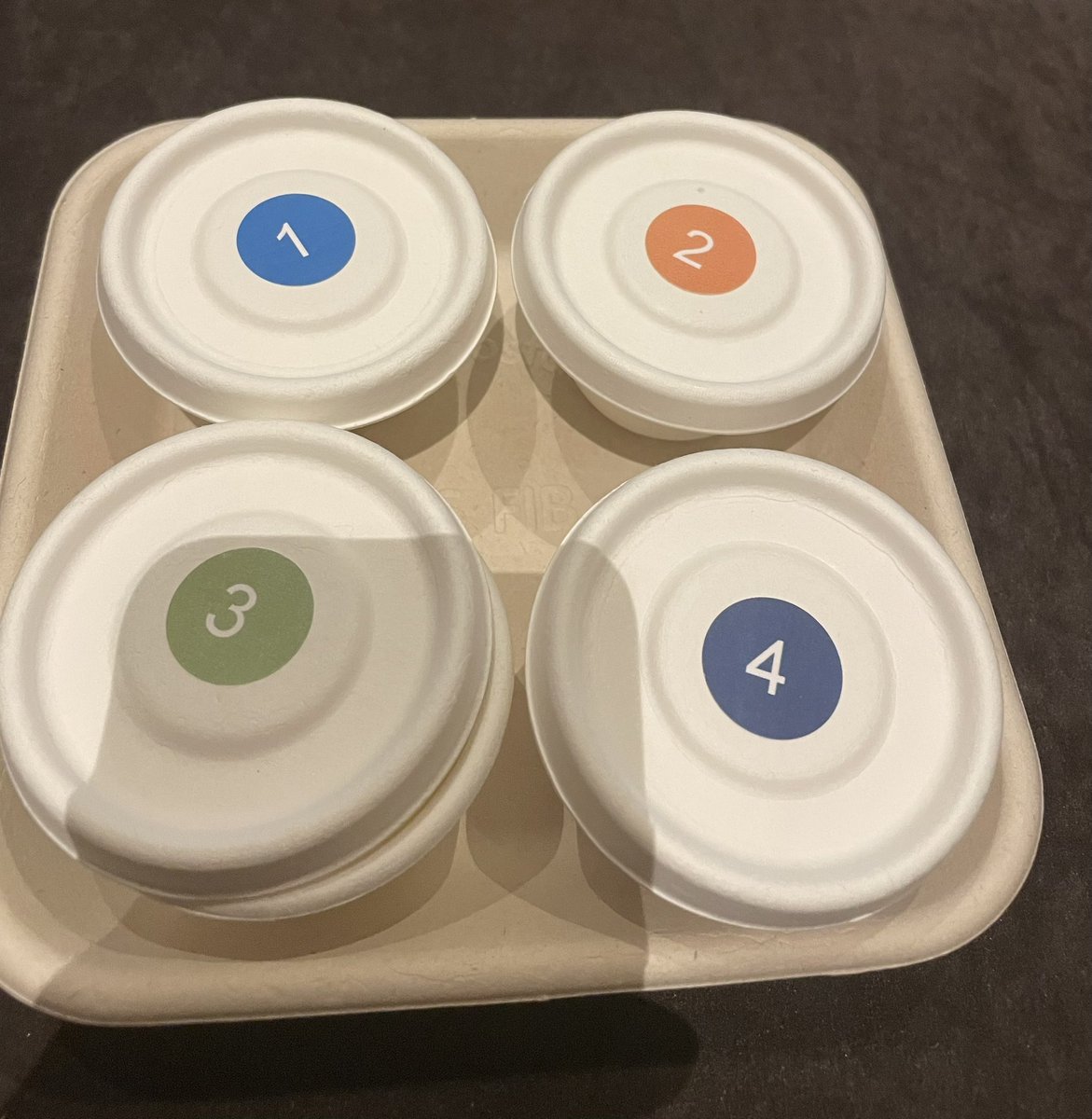 kmktweet's tweet photo. Taste test the  processing methods: UHT, low lactose, low temp, pasteurized #DairyForum @tetrapak https://t.co/DtfNgDgmno