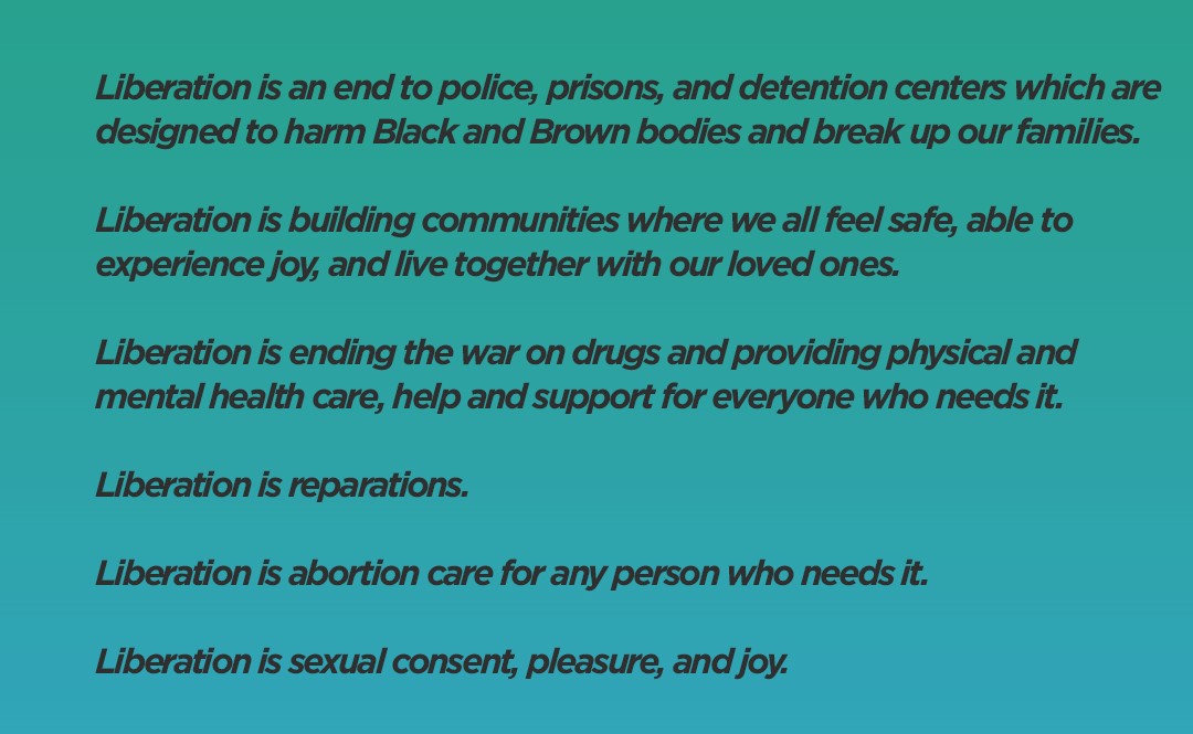 "With the rise of white nationalism, people who want more white babies born &amp; to control &amp; end the lives of Black and Brown ones are using every tool in their arsenal to advance their hate." 

-Statement: bit.ly/VisioningNewRJ… 
-Sign on: bit.ly/NewVisionforRJ

#NewFutures4RJ