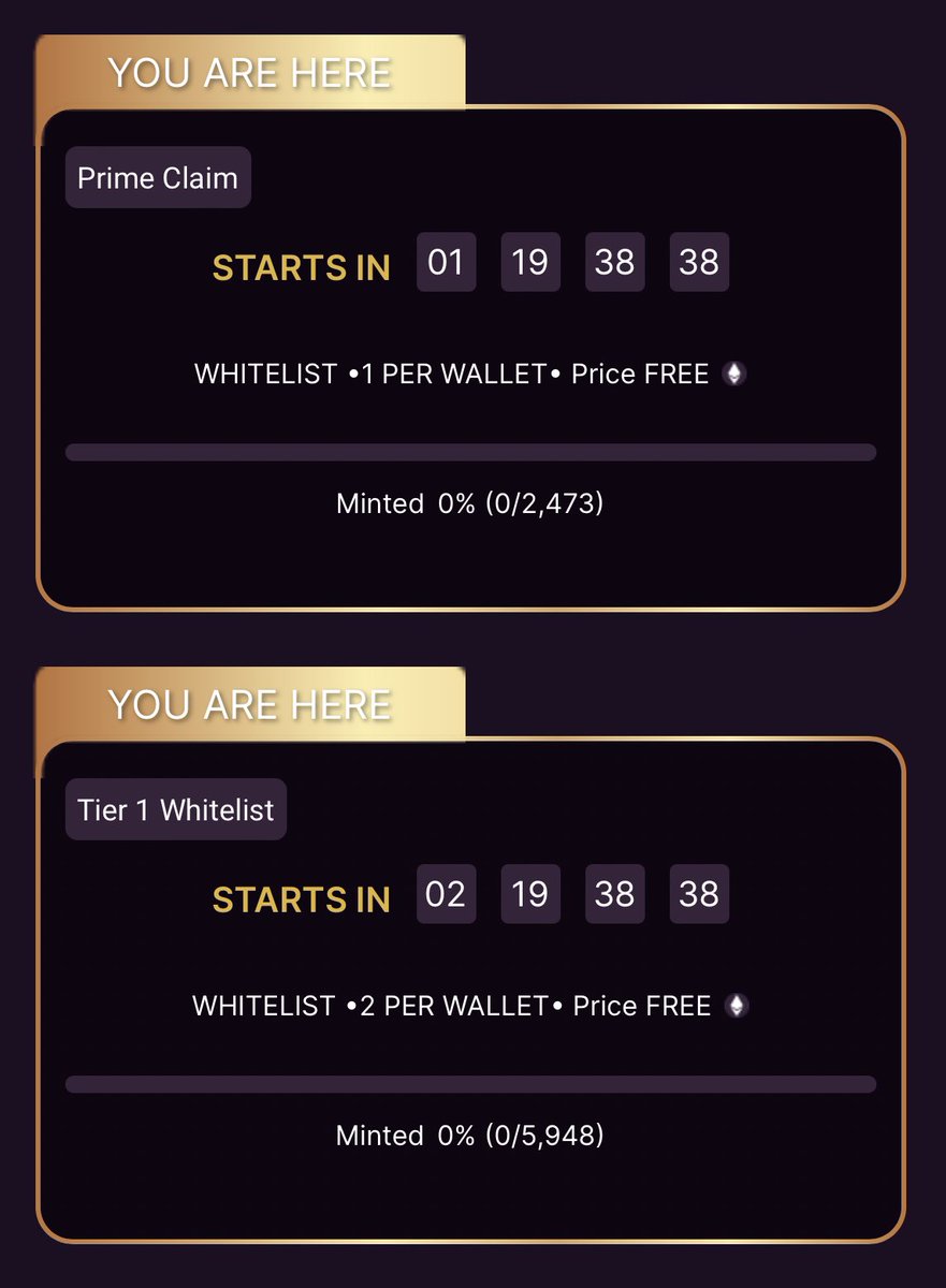 pArtySHIP1202's tweet image. Perfect example of the benefits of being an #OG community member … #IYKYK I MADE IT #PrimeFam @ChampionsIO @PlaiLabs