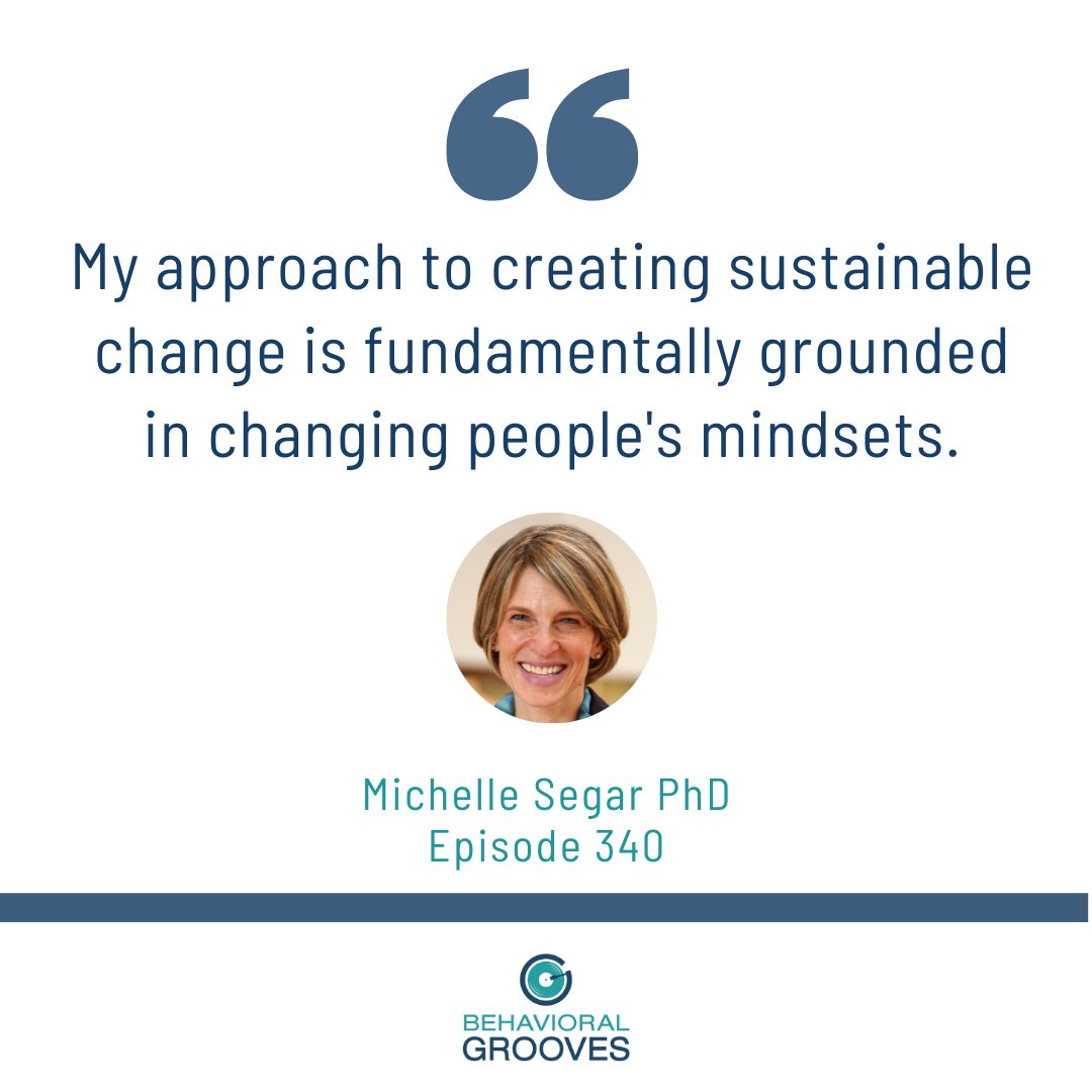 Lifestyle coach @MichelleSegar steers away from building habits as a behavior change tool, but focuses instead on mindsets. Listen to our latest podcast: 'Why The Best Choice Can Sometimes Be An Imperfect Choice' with Michelle as she talks about her book The Joy Choice.