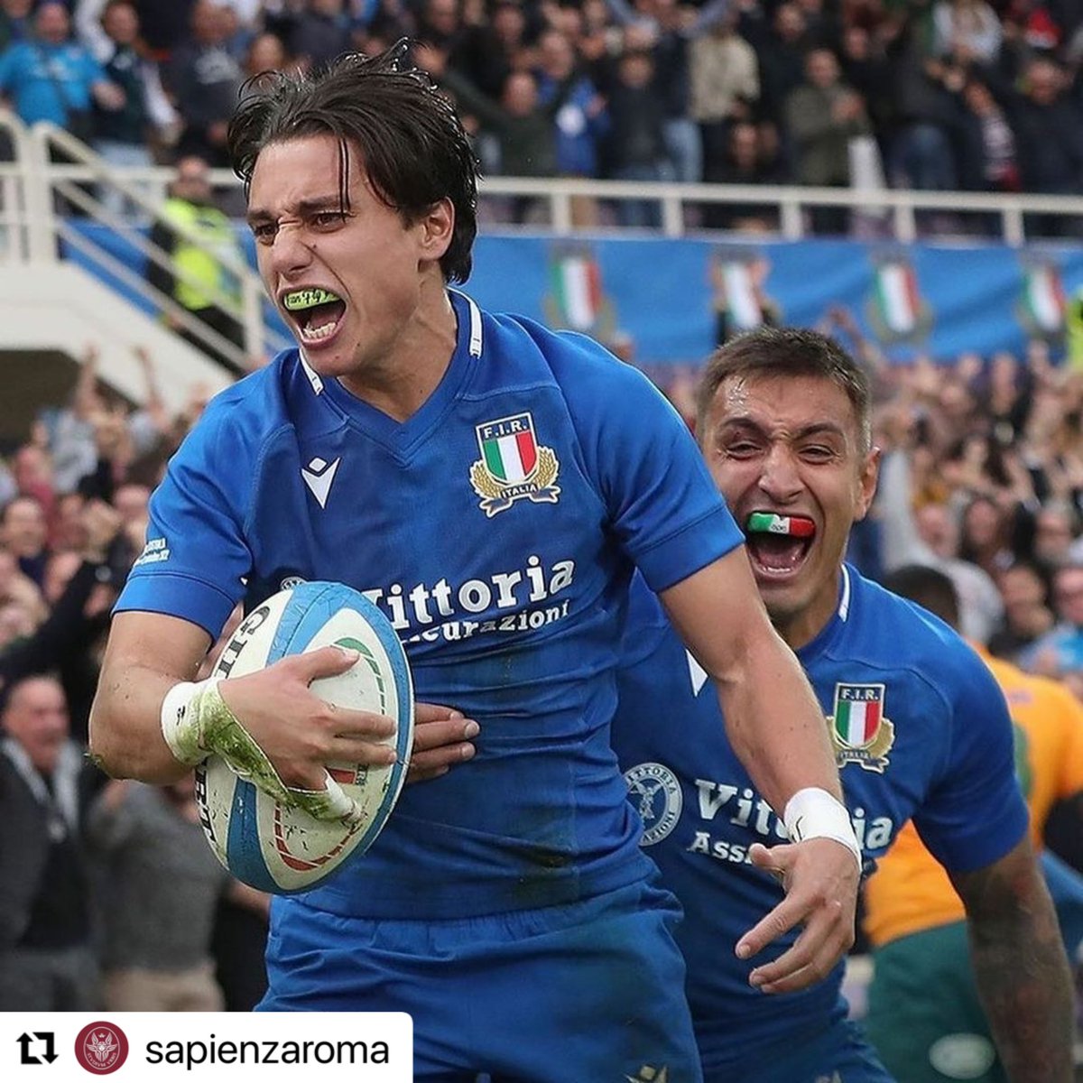 📸🇮🇹 Tutta la Sapienza all’Olimpico per tifare l’ItalRugby nel #SeiNazioni!

Grazie a un accordo speciale, #studentiSapienza, #docentiSapienza e #personaleSapienza potranno usufruire di un codice sconto

[scoprilo su ➡️ @SportSapienza]

#ITAvFRA
#rugbypassioneitaliana #insieme