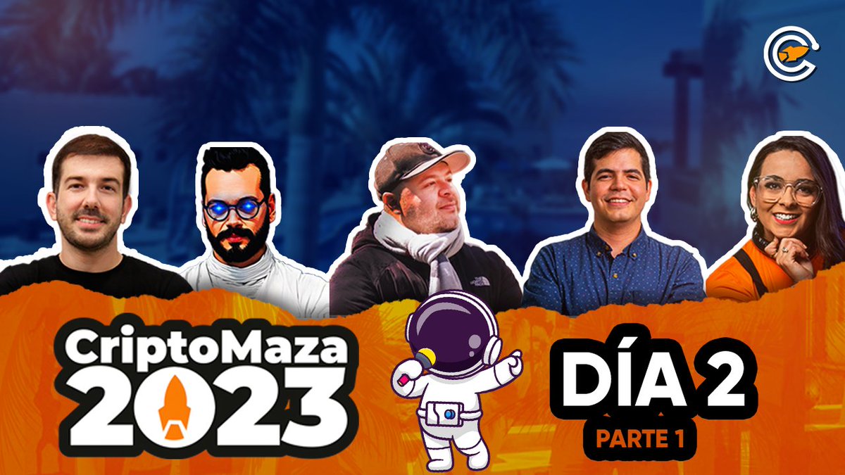 ExponencialCC's tweet image. 📢 En #CriptoMaza2023, así vivimos el segundo día

Con @enriquecripto @orlandocripto_ @JosecriptoEth @EruCripto @eliandecrypto @alfrekjv @SinaloaCrypto @alansicairos_ @anaqueenmaker @marcrypted 

Esperen la segunda parte 🔔 

youtu.be/mc27Ex9A7jA