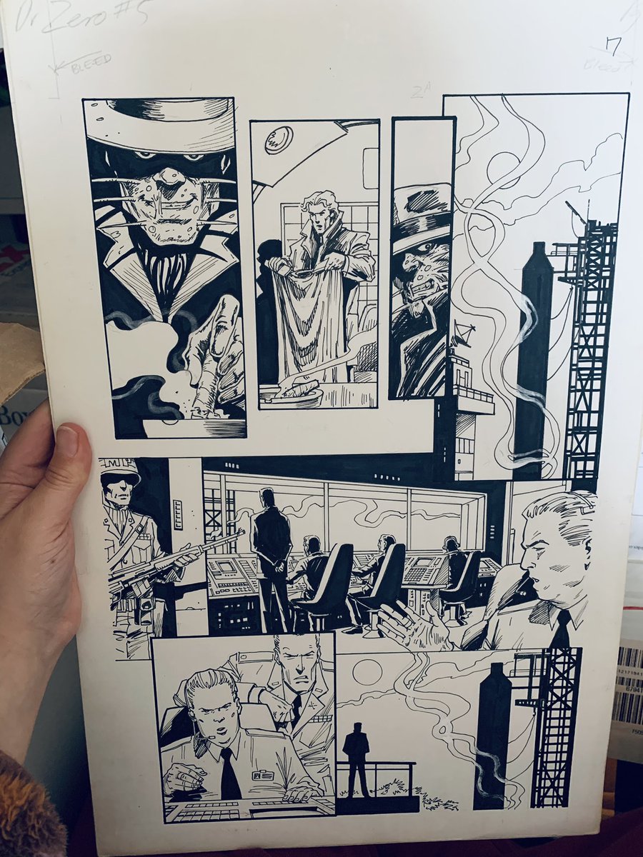 SDillonExhibs's tweet photo. Some recent pages worthy of a share, whilst I’m getting work ready for our next exhibition (in Rome!) #stevedillon #hellblazer #JohnConstantine #punisher #frankcastle #drzero #brettewins #marvel #dccomics https://t.co/O9NQdqOr7w